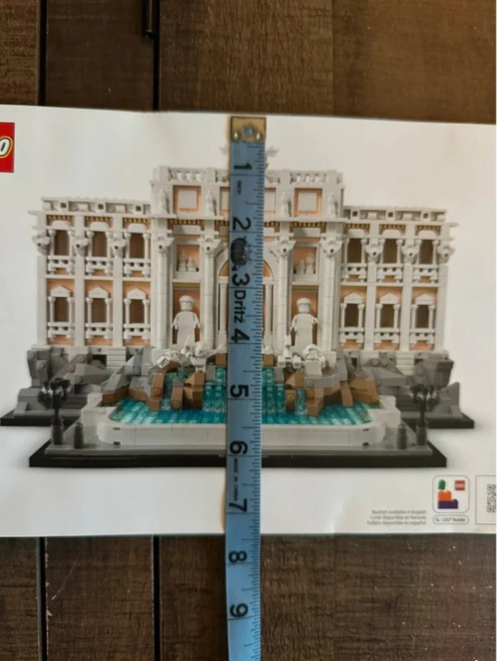 LEGO Architecture Trevi Fountain 21062 Instruction Manual Booklet Only 2025